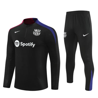 Suéter adulto Barcelona 2024/25 com zíper e calça 14001