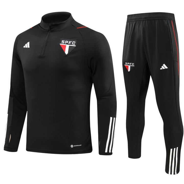 Suéter e calça infantil São Paulo 2023/24 com zíper 902