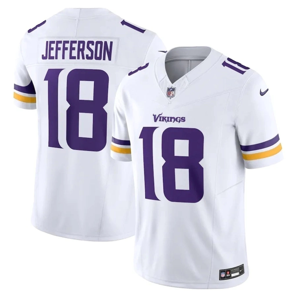 Camisa NFL Minnesota Vikings Fora Justin Jefferson 18