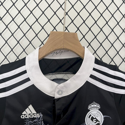 Camisa e shorts retrô infantil do Real Madrid 2014/15