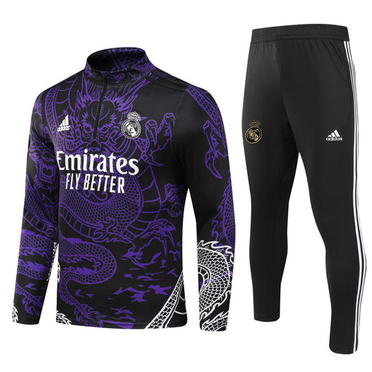 Suéter e calça adulto com zíper médio Real Madrid 2023/24 902