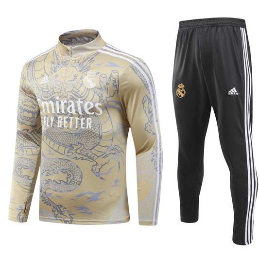 Suéter e calça adulto com zíper médio Real Madrid 2023/24 902