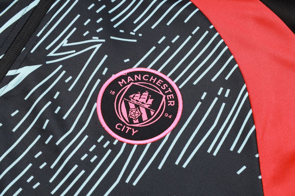 Suéter e calça Manchester City 2024/25 com zíper e meio zíper 815