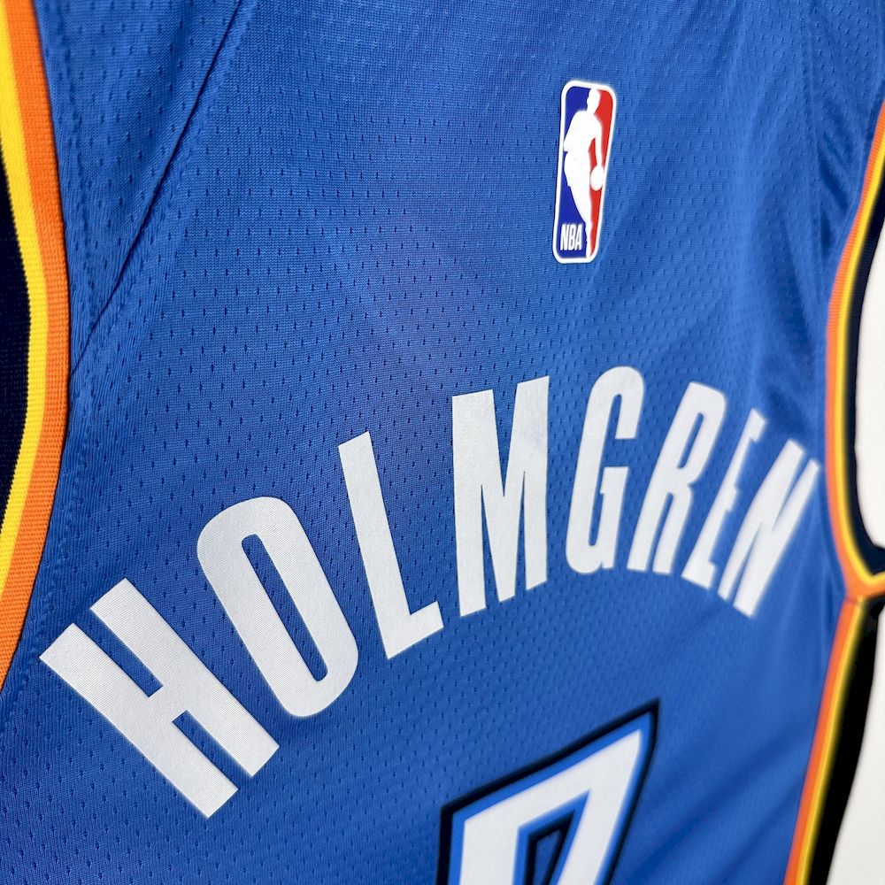 Oklahoma City Thunder 2023/24 Icon Edition Azul HOLMGREN #7