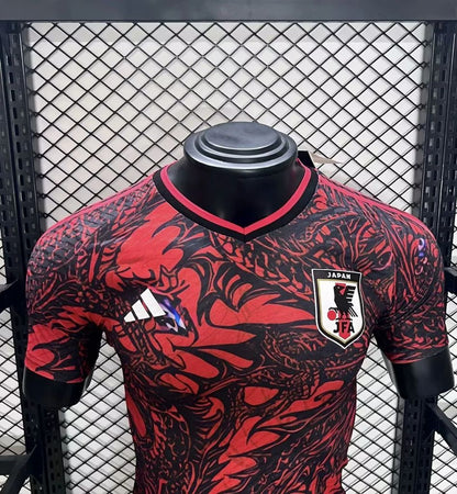 Men's Japan 2024/25 Red Dragon Jersey Player Version