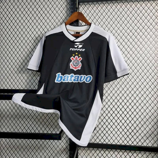 Camisa reserva do Corinthians 2000 retrô