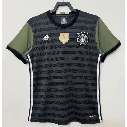 Germany 2016 Euro Cup Away Retro Jersey