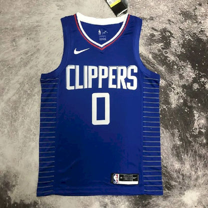 Camisa azul masculina Russell Westbrook Team