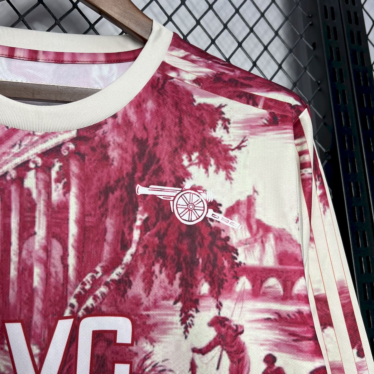 Men's Arsenal 2024/25 Long Sleeves Jersey