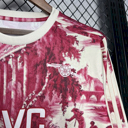 Men's Arsenal 2024/25 Long Sleeves Jersey