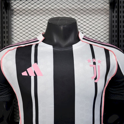 Juventus 2025/26 Home Leaked version Jersey Player Version
