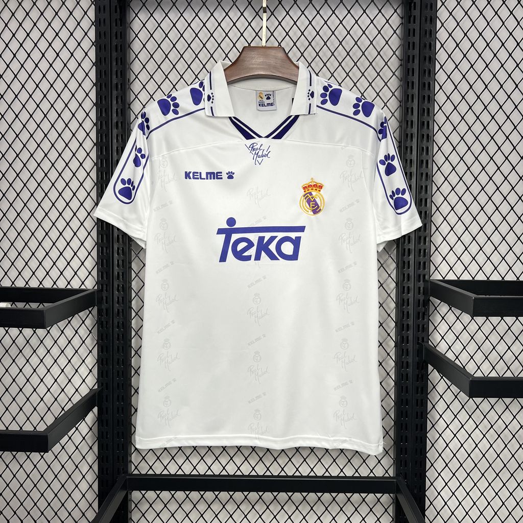 Camisa retrô do Real Madrid 1994/96