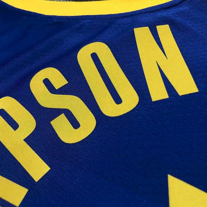 Camisa azul masculina do time Klay Thompson – Edição de 75º aniversário