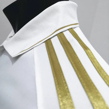 Camisa retrô de mangas compridas do Real Madrid 2011/12