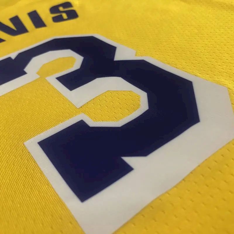 Camisa amarela masculina Anthony Davis – Edição de 75º aniversário