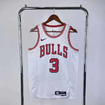 Camisa masculina Dwyane Wade branca da equipe