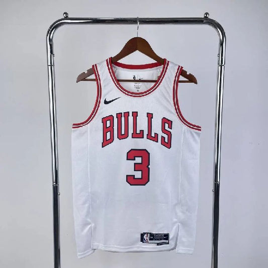 Camisa masculina Dwyane Wade branca da equipe