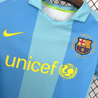 Camisa retrô alternativa do Barcelona 2007/08