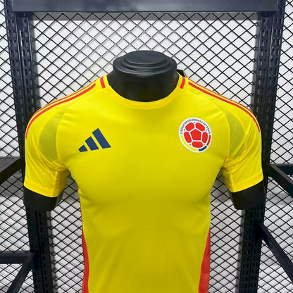 Men's Colombia 2024/25 Home Jersey Player Version