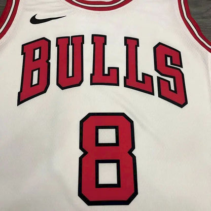Camisa Zach Lavine Masculina Branca Versão Jogador – Edição Clássica
