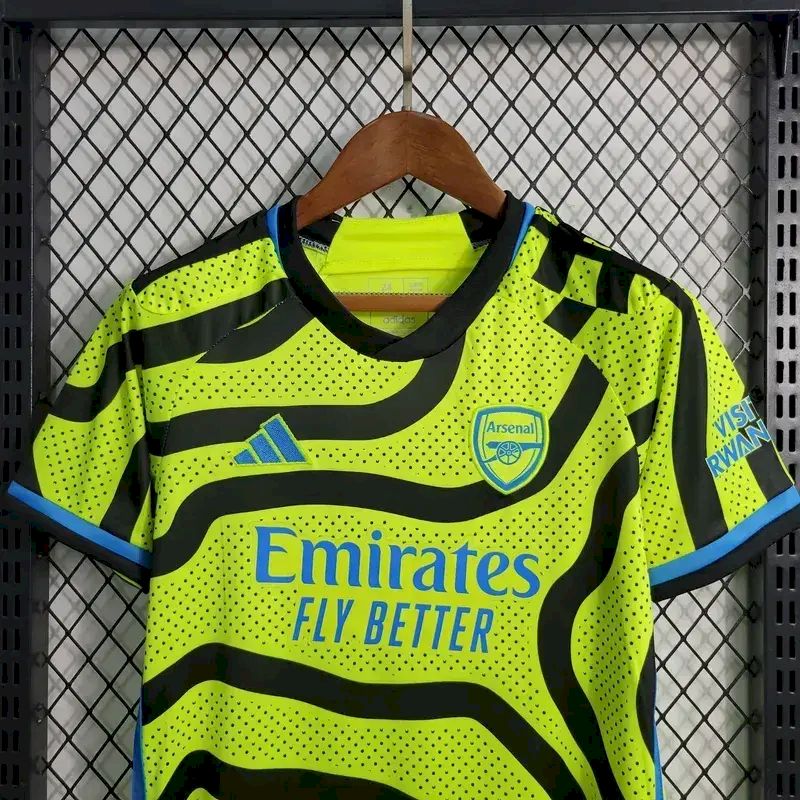 Arsenal 2023/24 Away Kids Kit