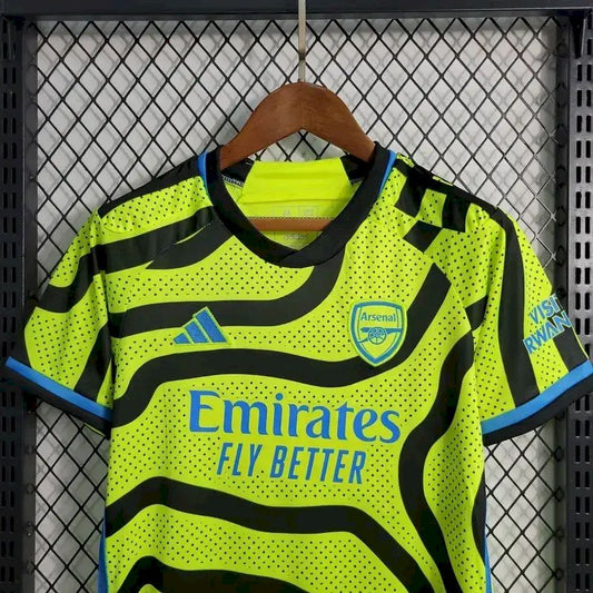 Arsenal 2023/24 Away Kids Kit