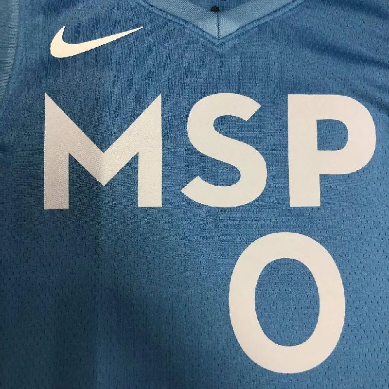 Camisa azul masculina D'Angelo Russell Team