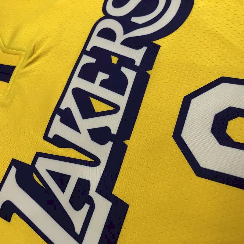 Camisa Nick Young Yellow City Edition Masculina Versão Jogador