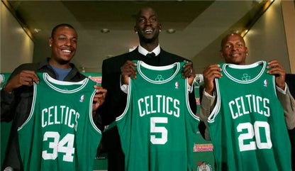 Camisa Kevin Garnett Masculina Verde Versão Jogador - Edição Ícone