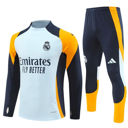 Suéter e calça adulto com zíper médio Real Madrid 2024/25 14001