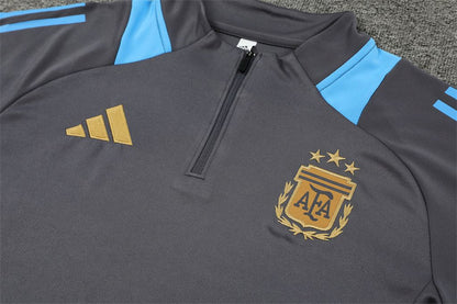 Suéter adulto Argentina 2024/25 com zíper e calça 14001
