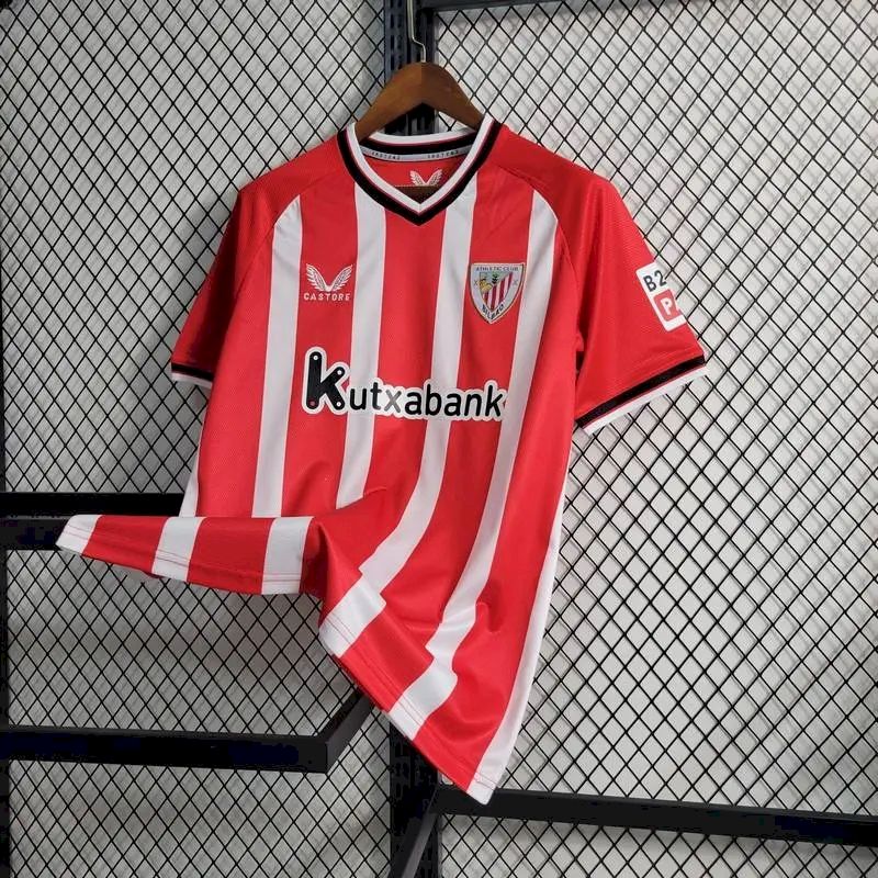 Men's Athletic Bilbao 2023/24 Home Jersey
