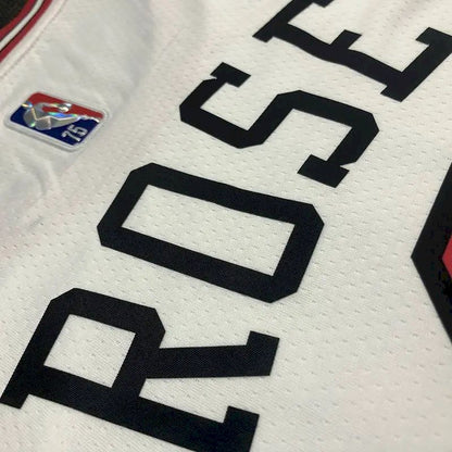 Camisa Derrick Rose Branca Masculina – Edição de 75º Aniversário