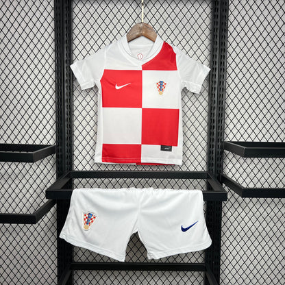 Kids Croatia 2024/25 Home Kit