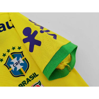 Camisa Polo Amarela Brasil 2022/23 para a Temporada