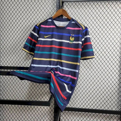 Camisa de treino pré-jogo da França 2024/25