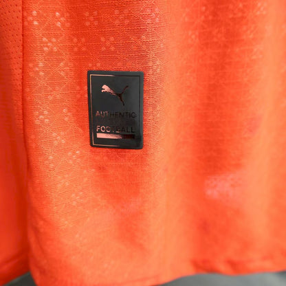 Men's Portugal 2025/26 Home Long Sleeve Jersey Player Version