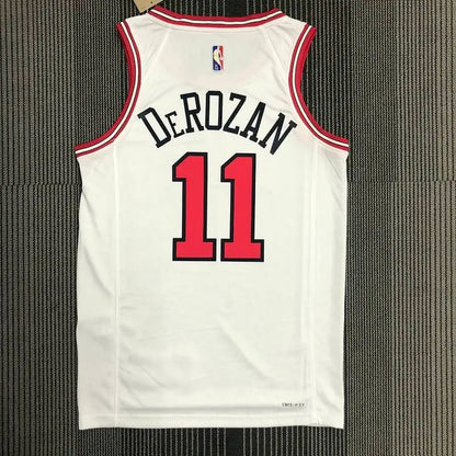 Camisa Masculina Demar DeRozan Branca – Edição de 75º Aniversário