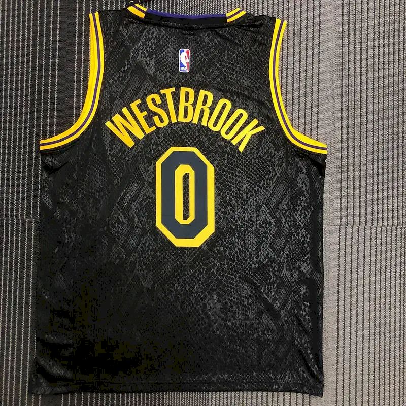 Russell Westbrook Men’s Black Swingman Team Jersey – Classic Edition