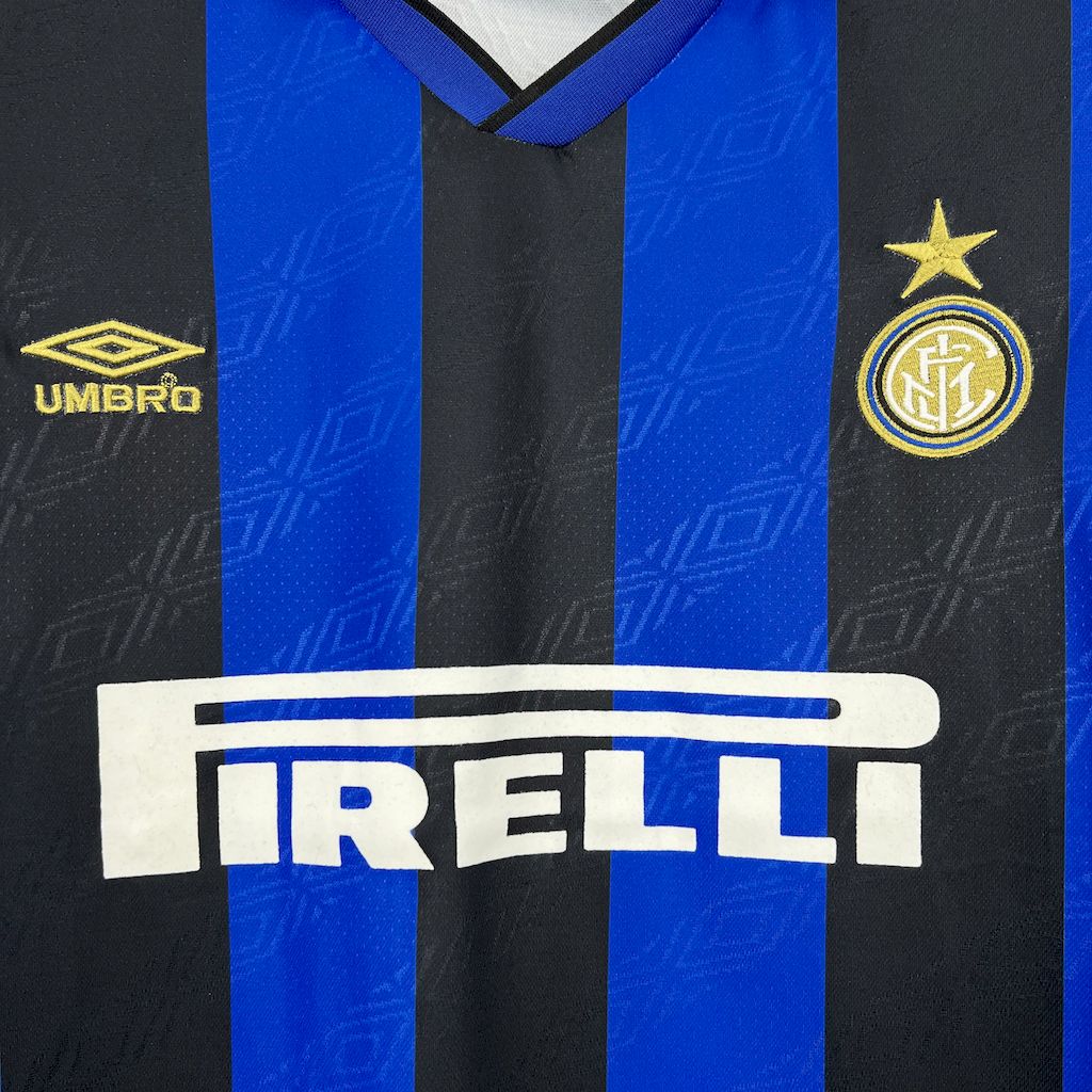 Camisa retrô Home do Inter de Milão 1995/96