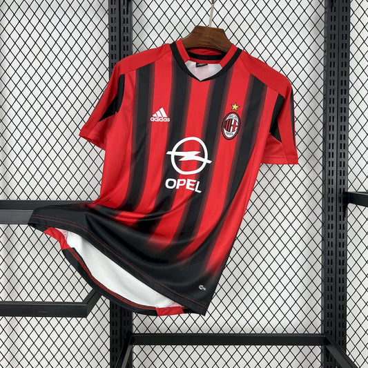 Camisa retrô do AC Milan 2004/05