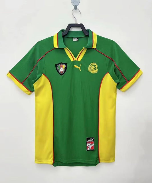 Camisa retrô Camarões 1998 Home