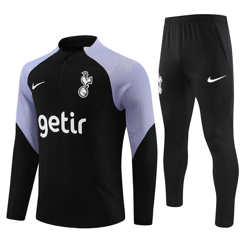 Suéter adulto Tottenham Hotspur 2024/25 com zíper e calça 14001