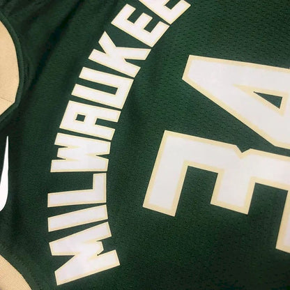 Camisa Swingman Verde Giannis Antetokounmpo Masculina 2020-21 – Edição Ícone