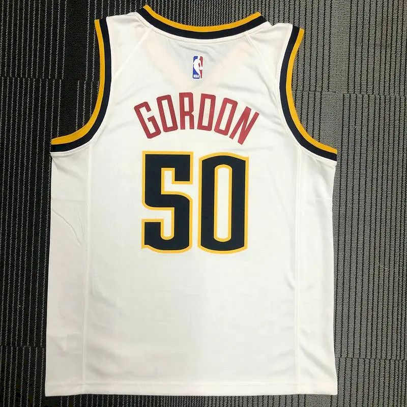 Camisa Aaron Gordon Branca Swingman Versão Jogador Masculina – Edição Associação