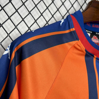 Camisa retrô alternativa do Barcelona 1997/98