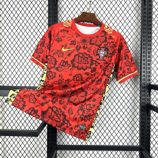 Men's Portugal 2024/25 Red Jersey