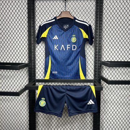 Al-Nassr FC 2024/25 Away Kids Kit