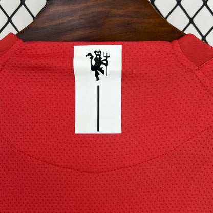 Camisa retrô de mangas compridas Manchester United 2007/08 Home UCL
