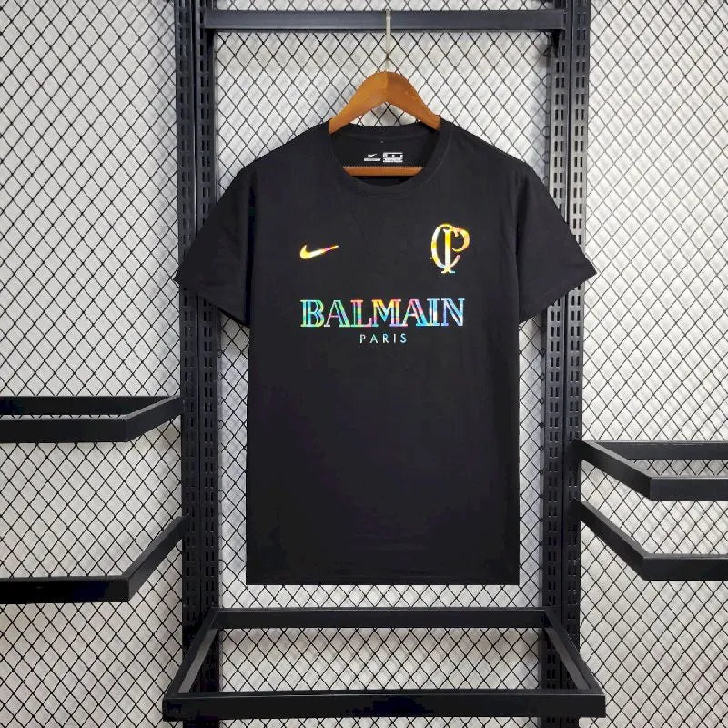 Camiseta Corinthians 2024/25 Balmain Co-Branded Edition